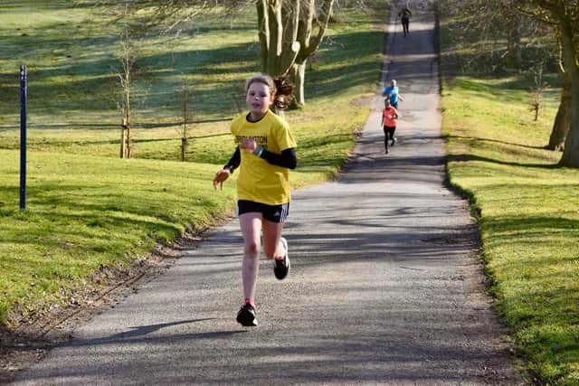 Youngster Evie Lakes earned a PB at Sewerby Parkrun

Photo by TCF Photography