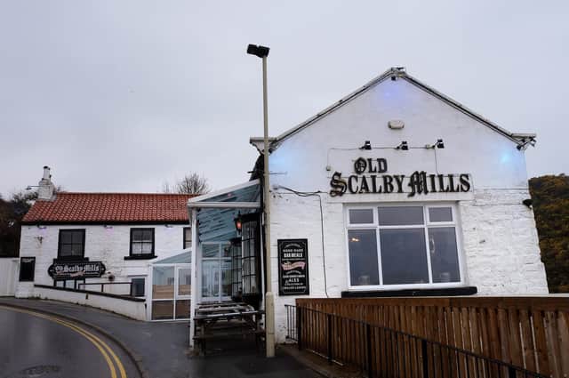 Scarborough's Old Scalby Mills pub at the Sea Cut in the North Bay.