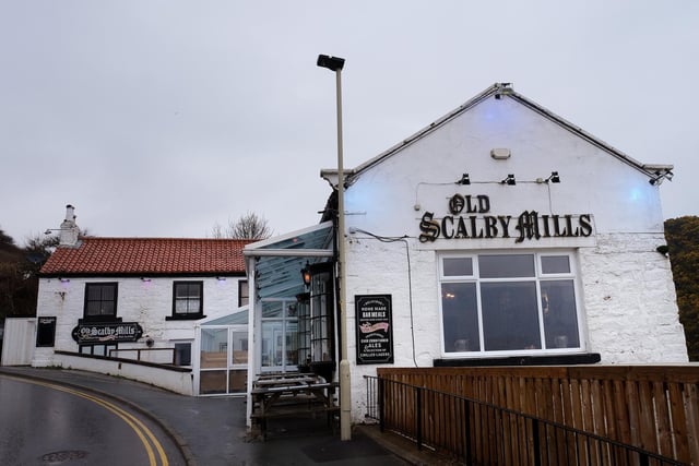 Scarborough's Old Scalby Mills pub at the Sea Cut in the North Bay.