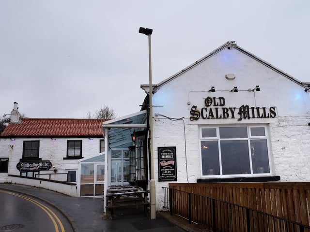 Scarborough's Old Scalby Mills pub at the Sea Cut in the North Bay.