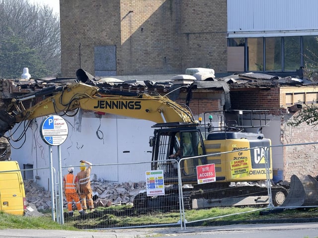 Plans for demolition were approved in November last year.