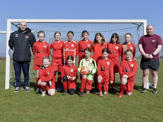 Scarborough Ladies Under-11s Reds