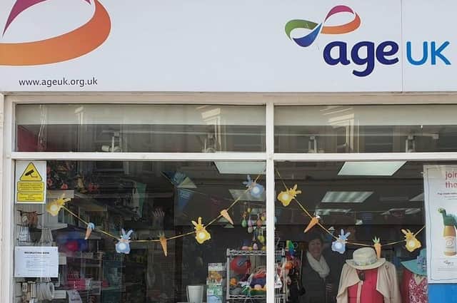 The Age UK shop in Bridlington needs more volunteers.