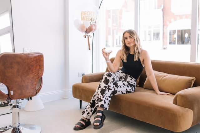 Becky Weeks has landed an 'exciting' job for a top Australian haircare brand. (Credit: Becky Weeks)