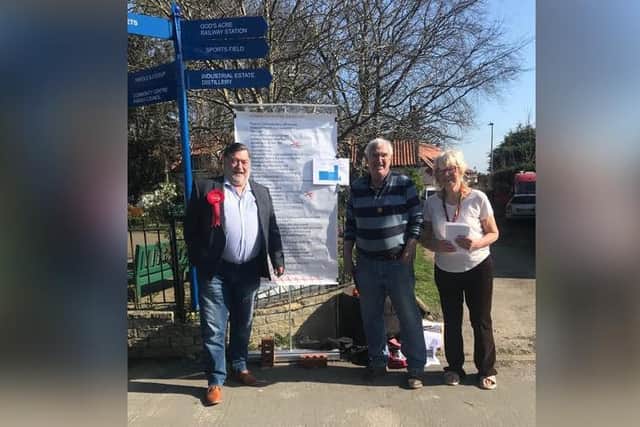 Campaigners from the Filey and Hunmanby branch of the Labour party are unhappy about movement of some health services from Scarborough Hospital to York.