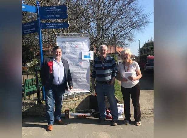 Campaigners from the Filey and Hunmanby branch of the Labour party are unhappy about movement of some health services from Scarborough Hospital to York.