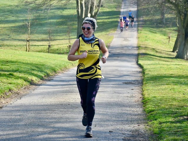 Bridlington Road Runners' Dominique Webster at Sewerby Parkrun
Photo by TCF Photography