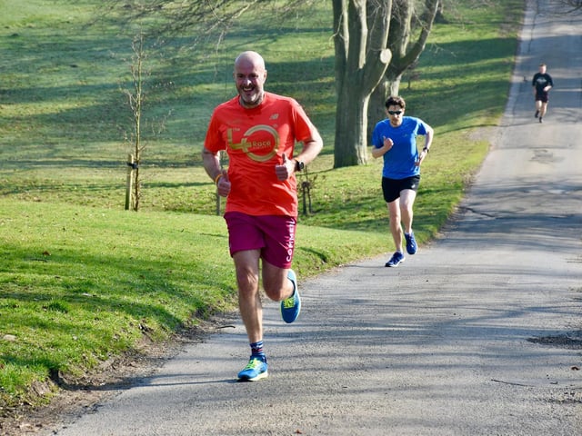 BRR chairman Martin Hutchinson earned a top 10 finish at Sewerby Parkrun
Photo by TCF Photography