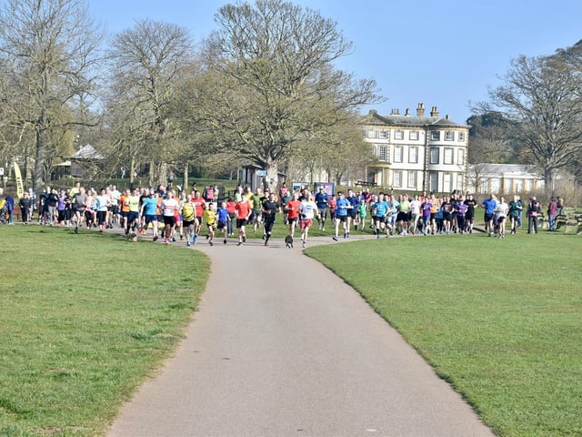 Action from the start of the Sewerby Parkrun

Photo by TCF Photography