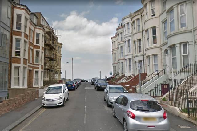 The crash happened on Blenheim Street, near Scarborough Castle. (Google Maps)