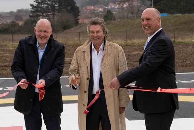 Simon Morritt, Robert Bertram and Chris Bowes
