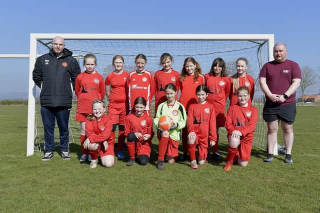 Scarborough Ladies Under-11s Reds