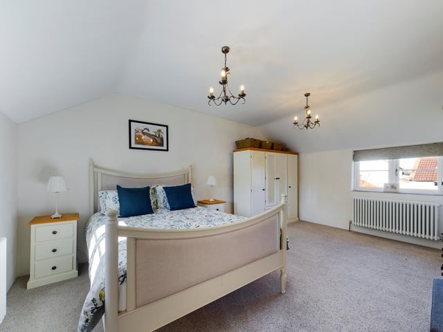 Another light and lovely double bedroom.