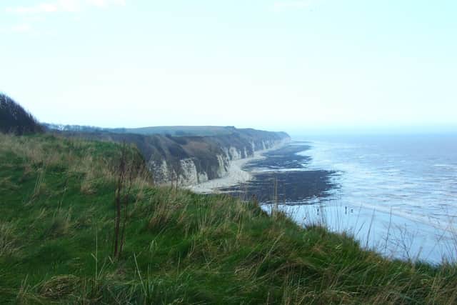 Alan Flynn framed this great cliffs scene during an overcast day.