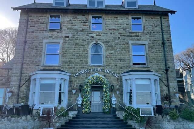 The Downcliffe House Hotel on Filey's seafront has become a popular tourist destination.