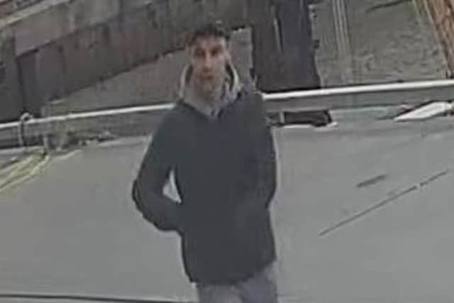 Bridlington Neighbourhood Police Team officers would like to speak to this man regarding the theft of a van in Bridlington.