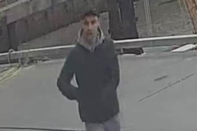 Bridlington Neighbourhood Police Team officers would like to speak to this man regarding the theft of a van in Bridlington.