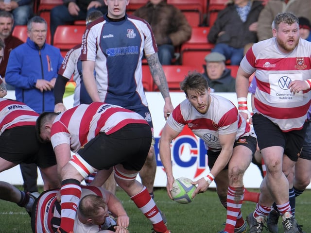 Scarborough RUFC 31 Cleckheaton 34

Photo by Richard Ponter