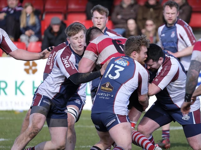 Scarborough RUFC 31 Cleckheaton 34

Photo by Richard Ponter
