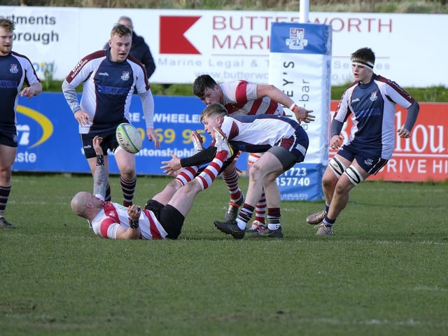 Scarborough RUFC 31 Cleckheaton 34

Photo by Richard Ponter