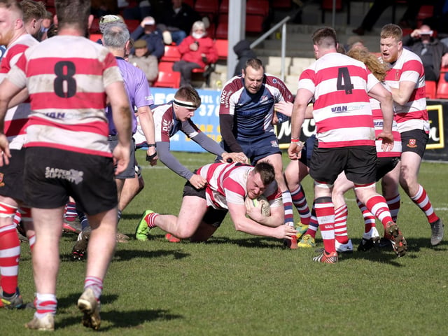 Scarborough RUFC 31 Cleckheaton 34

Photo by Richard Ponter