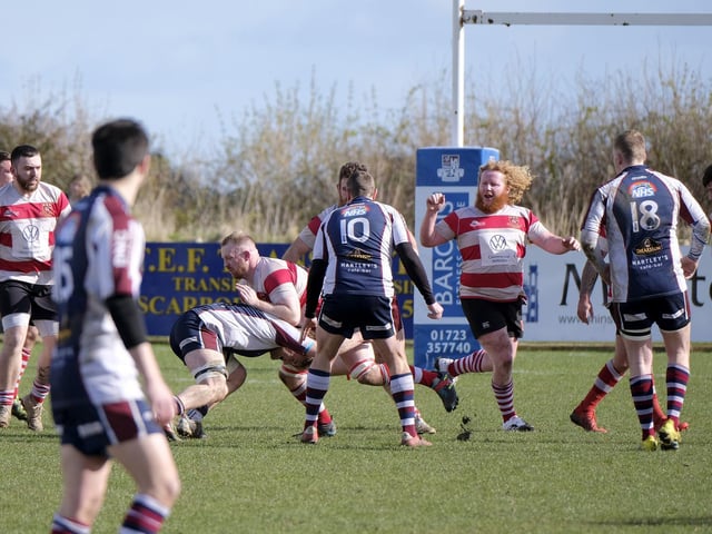 Scarborough RUFC 31 Cleckheaton 34

Photo by Richard Ponter