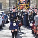 The 40th Anniverary Falklands parade was well attended by veterans and local residents. Image courtesy of TCF Photography.