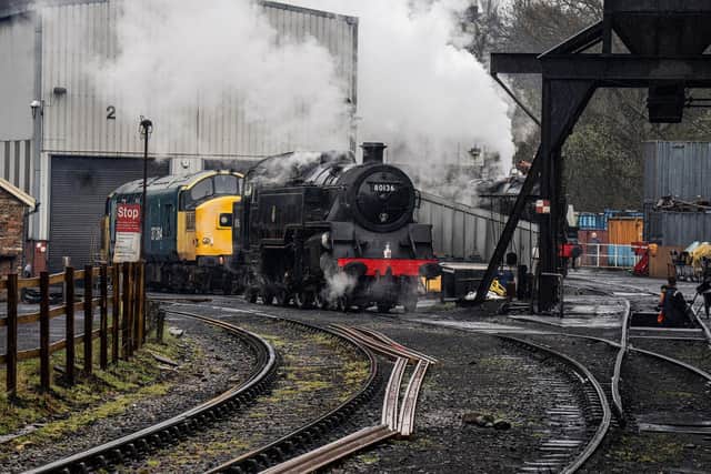 Steam train on the North Yorkshire Moors Railway.
picture: Charlotte Graham Photography & the NYMR.