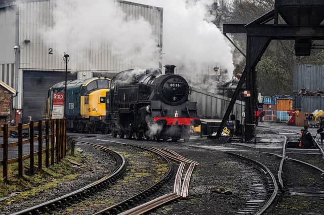 Steam train on the North Yorkshire Moors Railway.
picture: Charlotte Graham Photography & the NYMR.