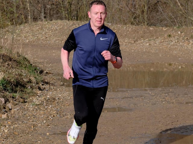 Action from North Yorkshire Water Park Parkrun
