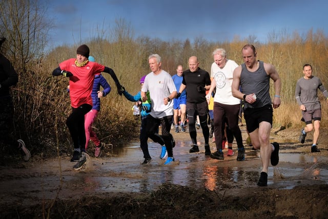 Lending a helping hand at the North Yorkshire Water Park Parkrun