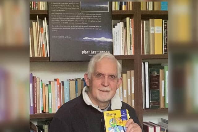Woodend-based local publisher Phantasm Press is publishing the first part of Robert Simpson's three-volume science-fiction epic Marca
