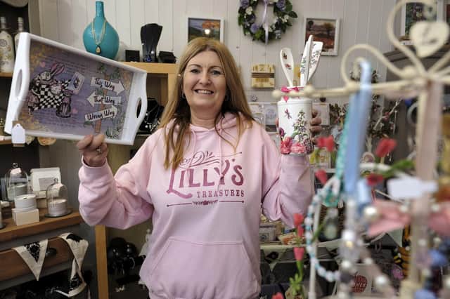 Karon Wallis faced closing her business before friends offered to keep her shop, Lilly's Treasures, open