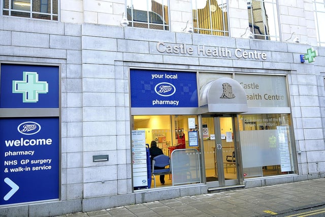 There are 2,010 patients per GP at Castle Health Centre, Scarborough. In total there are 4,426 patients and the full-time equivalent of 2.2 GPs.