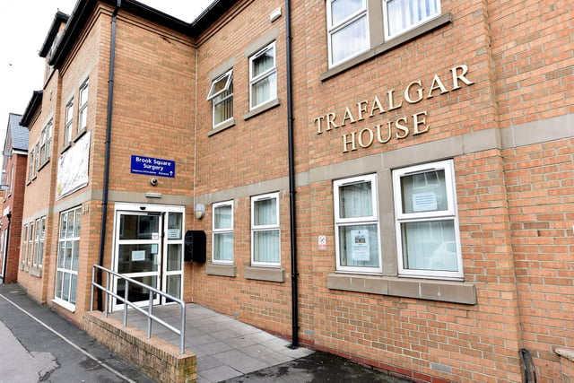 There are 1,705  patients per GP at Brook Square Surgery, Scarborough. In total there are 10,483 patients and the full-time equivalent of 6.1 GPs.