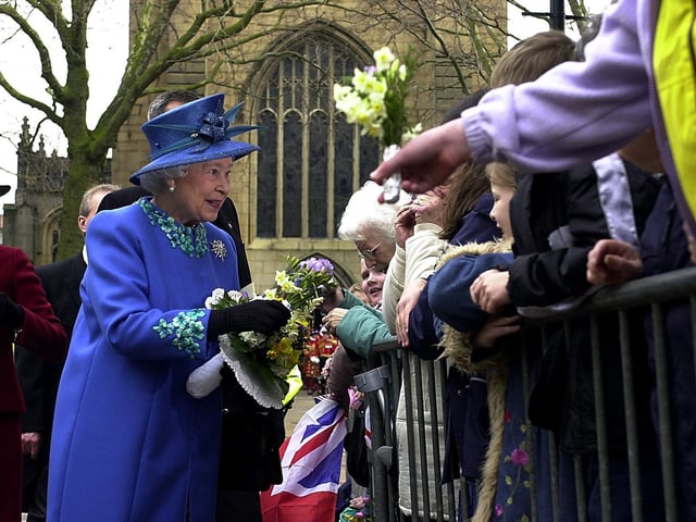 Every year, on the Thursday before Good Friday, the Queen hands out special purses of coins to elderly people who have worked in their community. The Maundy Service mirrors the tale of Jesus washing his disciples’ feet. The Queen has marked the occasion in Yorkshire including at York Minster, Wakefield Cathedral and Selby Abbey.