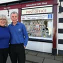 Goathland Postmaster Brian Taylor with his wife Susan.
