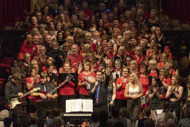 The Remarkable Rock choir will be performing at Bridlington Priory on Friday, May 20.