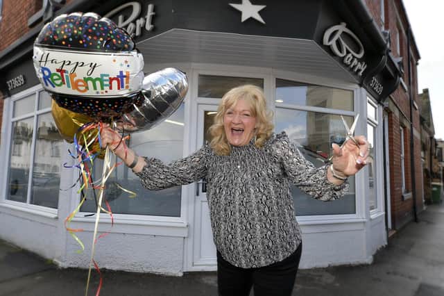 Jane Evans has retied after 50 years in the hairdressing industry.