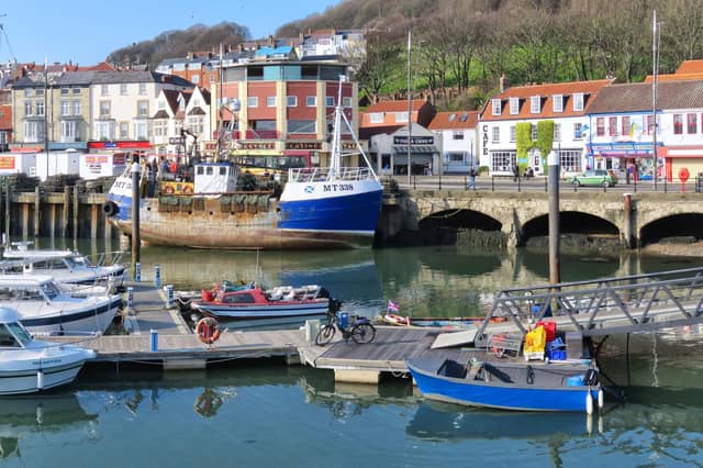 Scallop trawler at the quayside, captured by Tony Freeman.
