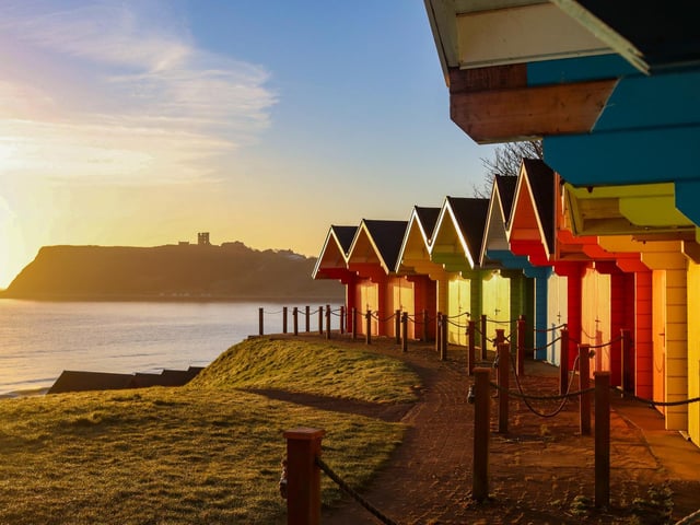 Chalets and sunshine.