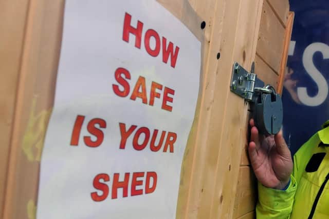 The Humberside Police Neighbourhood Police teams are offering some common sense advice on garden and shed security.