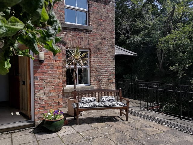 Pleasant outdoor areas for enjoying the warmer months.