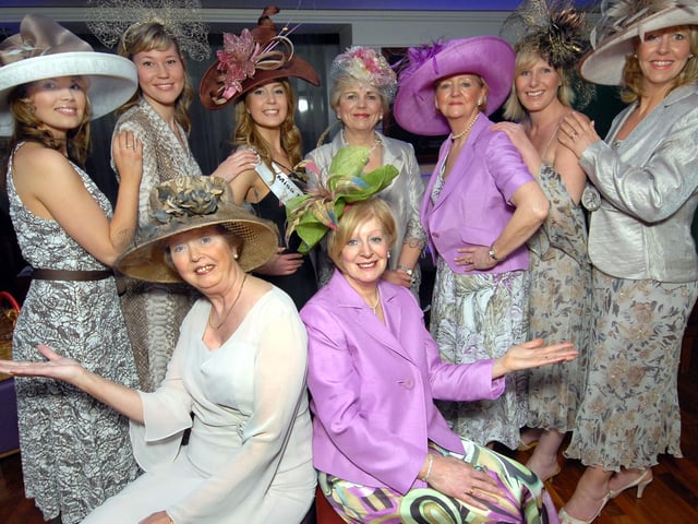 Hat's the way to do it! St Catherine's Hospice charity hat show is held at the casino.