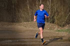 Scarborough Athletic Club's Daniel Bateson races to victory at North Yorkshire Water Park Parkrun

Photo by Richard Ponter