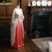 Callum Young, a costume and textiles student, took 176 hours to make the faithful recreation of the dress in silk, and made it all by hand only.