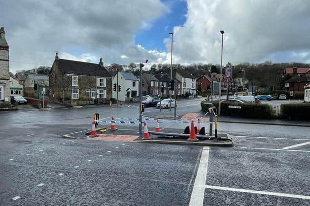 North Yorkshire County Council said the crash has not caused delays, and the lights were swiftly repaired.