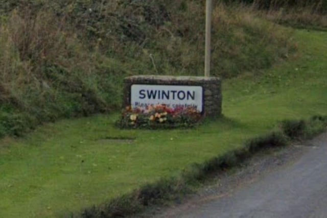 Sheriff Hutton, Slingsby and Swinton had 691 Covid-19 cases per 100,000 people in the latest week, a fall of 29 per cent from the week before.