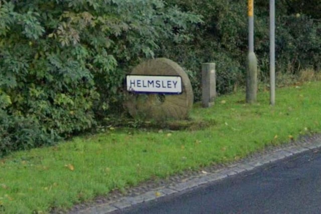 Helmsley and Ampleforth had 611 Covid-19 cases per 100,000 people in the latest week, a fall of 25 per cent from the week before.