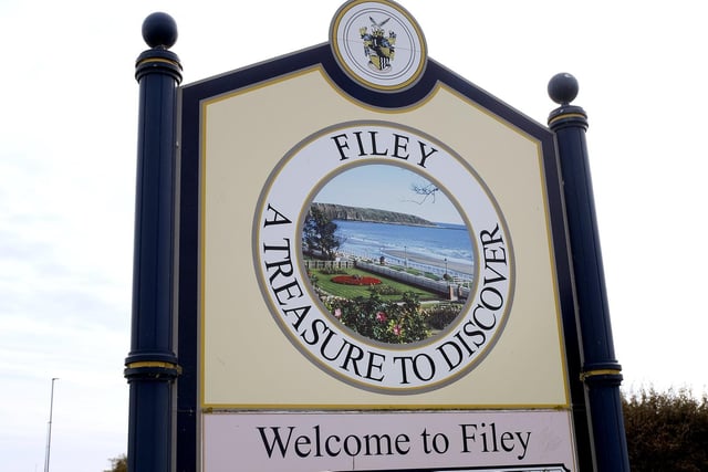 Filey and Hunmanby had 858 Covid-19 cases per 100,000 people in the latest week, a rise of one per cent from the week before.